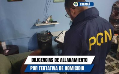 Mediante diligencias de allanamiento se logra la aprehensión de 4 personas por delitos contra la vida y la integridad personal