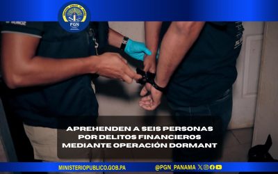 Aprehenden a seis personas por delitos financieros mediante la Operación Dormant