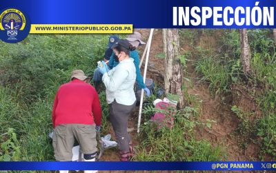 Continúan las diligencias de inspección por el presunto delito de contaminación