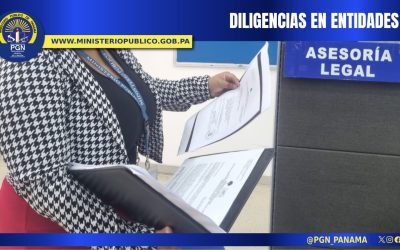 Fiscalía Anticorrupción realizó diligencias en entidades públicas para recopilar elementos en sus investigaciones