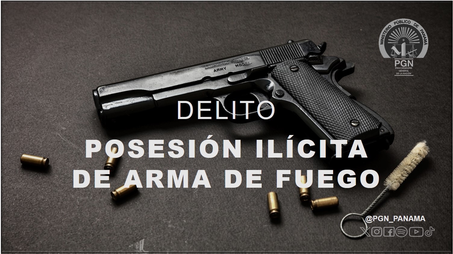 Un hombre fue condenado a 60 meses de prisión y otro quedó detenido provisionalmente por posesión ilícita de arma de fuego