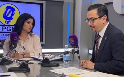 Procurador General de la Nación participa en programa de radio