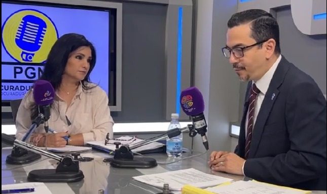 Procurador General de la Nación participa en programa de radio