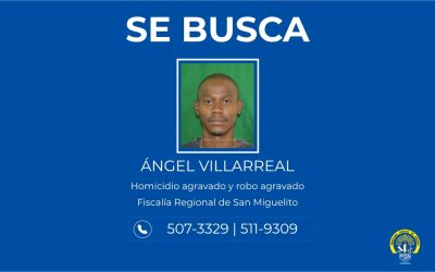 PGN de San Miguelito solicita apoyo de la ciudadanía para ubicar a un ciudadano