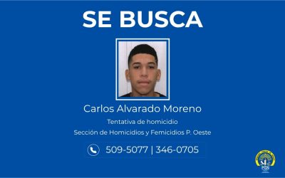Fiscalía Regional de Panamá Oeste solicita colaboración para capturar a persona investigada por tentativa de homicidio
