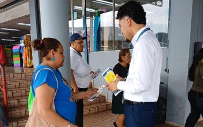 La SENAPASC promueve la Mediación Penal en Plaza Italia y Anclas Mall en la provincia de Panamá Oeste.