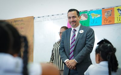 PGN participa del lanzamiento de la Guía Infantil para Entender y Evitar la Corrupción en la escuela Pedro J. Sosa