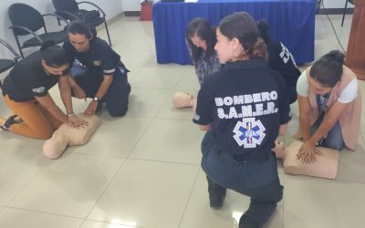 UPAVIT realiza entrenamiento sobre primeros auxilios en Los Santos