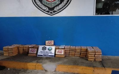 Fiscalía de Drogas aprehende a un ciudadano e incauta 110 paquetes con presunta sustancia ilícita en Villa Lucre