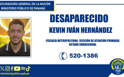 Se solicita apoyo de la ciudadanía para ubicar a persona desaparecida.