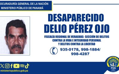 Se solicita apoyo de la ciudadanía para ubicar a persona desaparecida