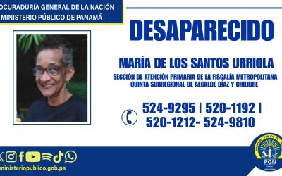 Se solicita apoyo de la ciudadanía para ubicar a persona desaparecida