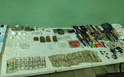 Fiscalía de Drogas de Coclé decomisa envoltorios de presunta sustancia ilícita en cárcel de Penonomé