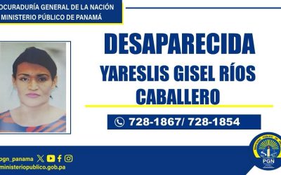 En Boquerón solicitan colaboración para ubicar a persona desaparecida