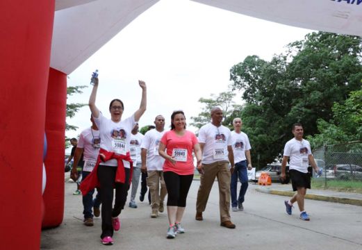 Panama, 16 de Octubre 2016. Participación de la Procuradora en la clausura de la Caminata Fanlyc. Foto: Maydée Romero