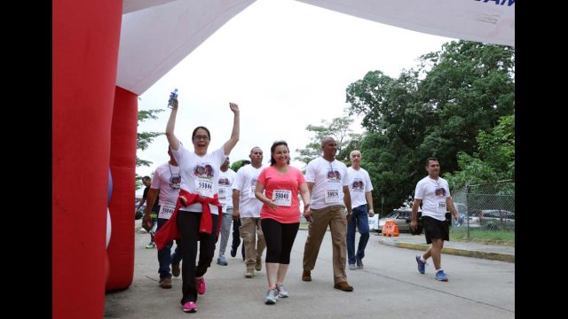 Panama, 16 de Octubre 2016. Participación de la Procuradora en la clausura de la Caminata Fanlyc. Foto: Maydée Romero