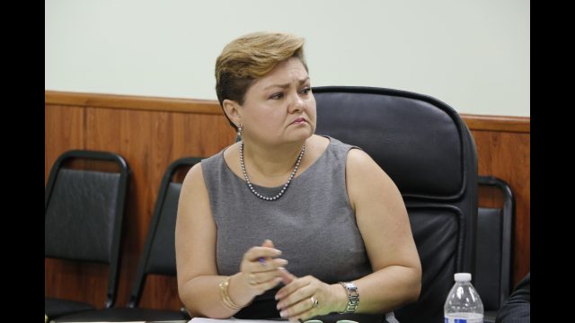 Blanca Gómez, presidenta del Colegio Nacional de Periodistas.