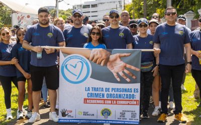 Procuraduría General de la Nación realizó caminata preventiva en conmemoración al mes contra la trata de personas