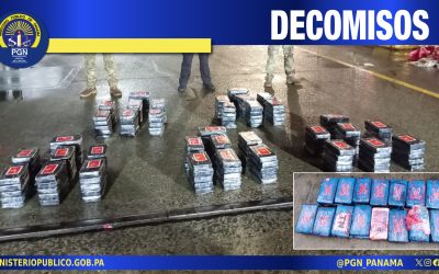 Fiscalía de Drogas decomisa este fin de semana 205 paquetes de presunta droga