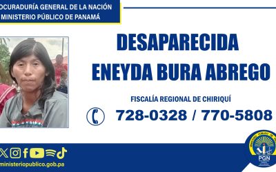 En Alanje Personería mantiene investigación tras desaparición de una ciudadana