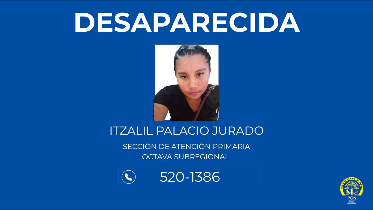 Se solicita apoyo de la ciudadanía para ubicar a persona desaparecida
