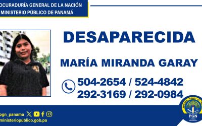 Se solicita la cooperación de la ciudadanía para ubicar a una joven desaparecida