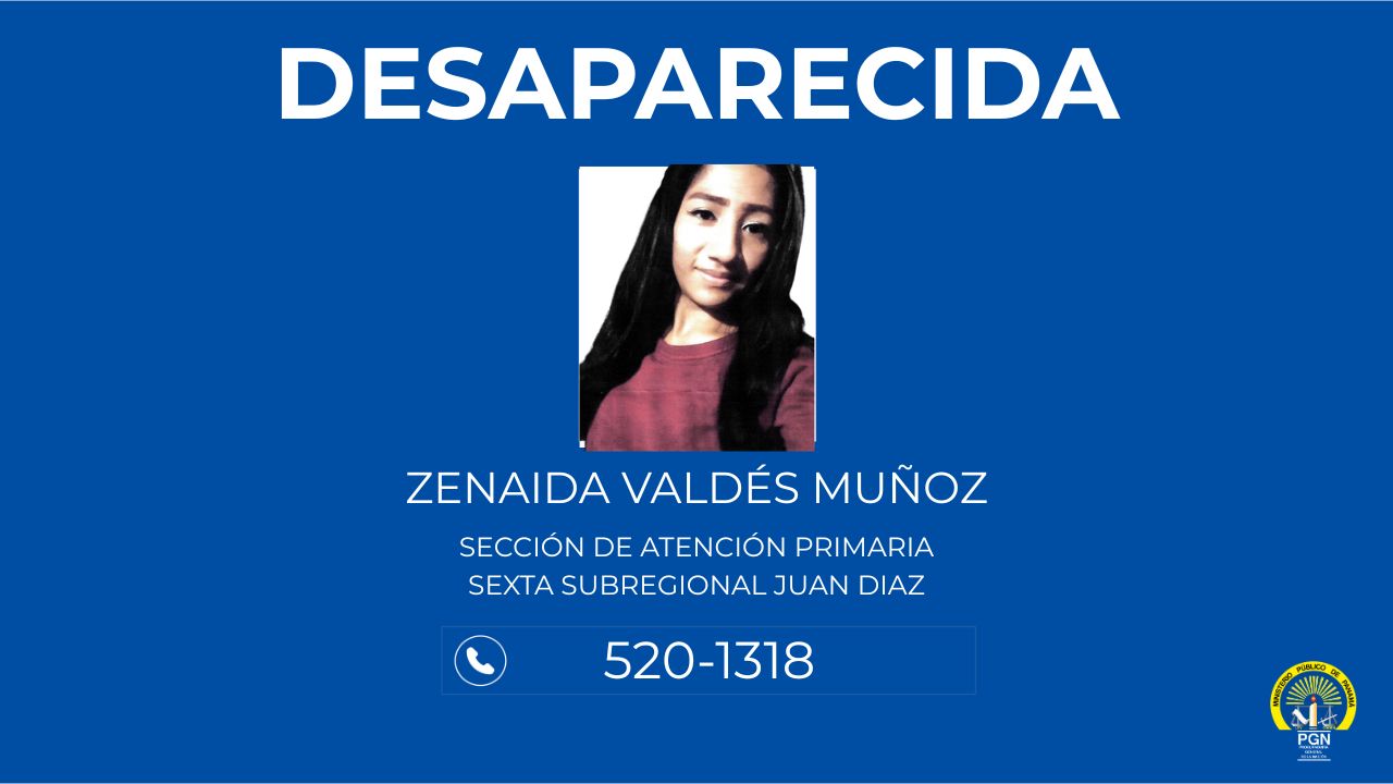 Se solicita apoyo de la ciudadanía para ubicar a persona desaparecida