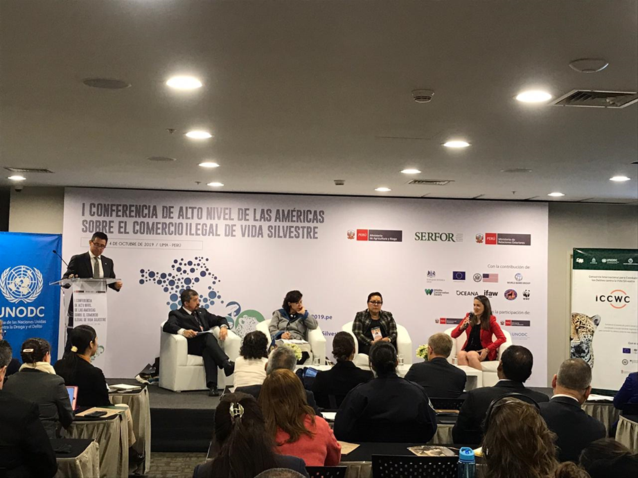 MP participa en la Conferencia de alto nivel de las Américas sobre Comercio Ilegal de Vida Silvestre