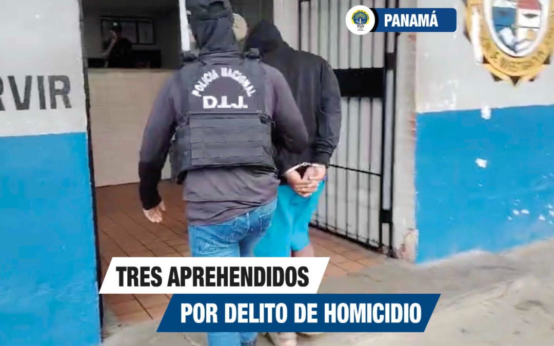 Sección de Homicidios llevará a audiencia a 3 aprehendidos esta mañana por casos registrados en julio 