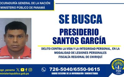 Piden colaboración para ubicar a una persona por el delito de lesiones personales