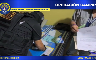 Fiscalía Regional de Panamá Oeste aprehende a exrepresentante mediante operación “Campana”