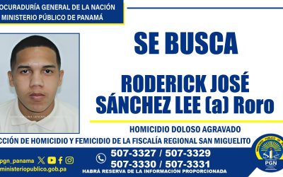 Se solicita la colaboración para ubicar hombre investigado por homicidio