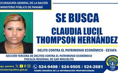 Se solicita a la ciudadanía su colaboración para ubicar a mujer investigada por estafa