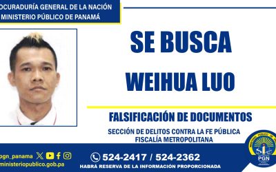 Se solicita la colaboración para ubicar hombre investigado por falsificación de documentos