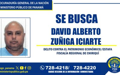 Se solicita colaboración para ubicar a una persona investigada por el delito de estafa