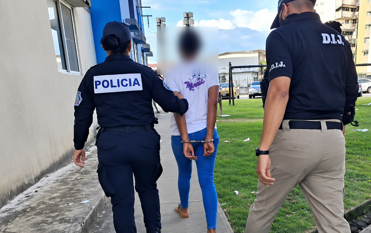PGN aprehende a una mujer por la presunta comisión del delito de Homicidio en grado de tentativa