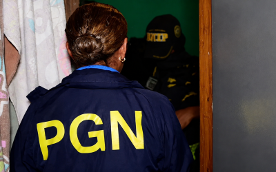 PGN aprehende a dos hombres por la presunta comisión del delito de homicidio en perjuicio de una mujer